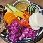 素材市場 - 料理写真:季節野菜のバーニャカウダー