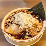 柏 濃麺や 39名 - ラーメン＋薬味