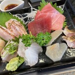 マルカツ - なので特上刺身定食を…¥1,600