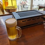 Yakiniku Tamai - まずは生ビール