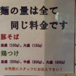 今回は中盛をチョイス