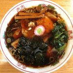 らーめん心繋 - 生姜醤油のアップ