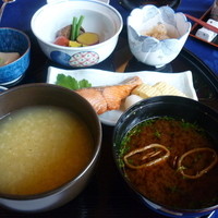 メインダイニングルーム 三笠 - 茶粥定食13.9