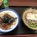 大和屋食堂 - 鰻丼ととろろ蕎麦