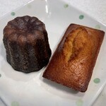 サンドイッチパーラー楽楽 - カヌレ・ド・ボルドー、フィナンシェ