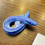 うなぎ亭 友栄 - 箸置きも鰻