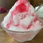 Sennichi - イチゴシロップのみの氷　400円
