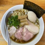 ラーメン いいかお - 特製天然醸造醤油ラーメン 1150円　大盛り 100円