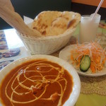 シルジャナ - 9/21 日替わり　一番人気の　バターチキンカレー