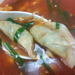 からふく麺 - 餃子二個