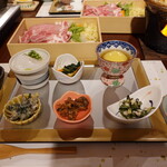 Tonosawa Ichinoyu Shinkan - 前菜としゃぶしゃぶ2023.06.23