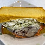 サンドイッチパーラー楽楽 - サバサンド