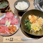 焼肉 匠 - 三色定食　1,750円(税抜)