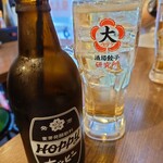 酒場餃子研究所 - ホッピー白