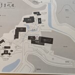 地獄温泉青風荘 - 全体図