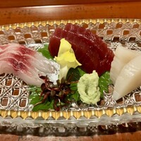 割烹 春 - お造り3種