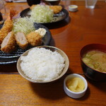 Tonkatsu Asahi - 贅沢盛り合わせ定食2023.07.04