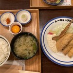 トーキョーアジフライ - アジフライ定食