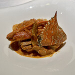 Vinoteca Fiore - 渡り蟹のトマトクリームソース