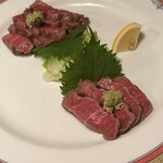 214039666 - 松坂牛　ヒレ肉のタタキ