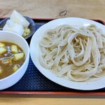 手打うどん ひら田 - カレー汁うどん 950円　 揚げもち 200円