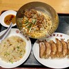 大阪王将 - 胡麻どろ冷やし坦々麺セット
