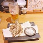 居酒屋ひょうきん - もずくの天ぷら