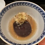 茜坂大沼 - 煮物。干し椎茸がいい仕事をしています。