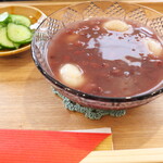 紺屋町番屋カフェ - 冷やしおしるこ
