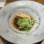 酢めしゆう - 赤まちの松笠揚げ　おネギたっぷり