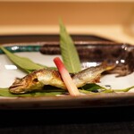 味幸 - 鮎の塩焼きを
