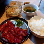 Yakiniku Horumon Sotoma - 焼肉ランチセット＋肉増し