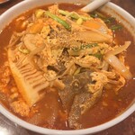 焼肉 スタミナ苑 - カルビ麺