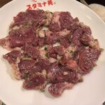 焼肉 スタミナ苑 - 黒タンスジ 