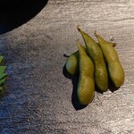 広丞庵　かのか - 茶豆のお浸し♪山椒の風味