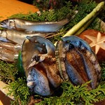 広丞庵　かのか - 本日の海の幸、山の幸♪