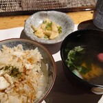 広丞庵　かのか - お食事セット♪鯛めし