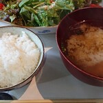 広丞庵　かのか - ごはん♪宿の下の田んぼでとれた