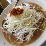 大ラーメン福籠 - ネギ味噌チャーシュー麺（大盛）