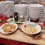長崎屋ラーメン - 焼き飯と餃子