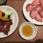 Sumibi Yakiniku Isshin - タン塩とハラミランチ