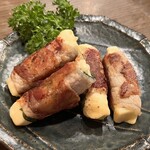 Ochanoko Saisai - 豚肉しそチーズ巻き550円