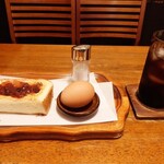 珈琲館 川口 - アイスコーヒー 380円
モーニングサービス 0円