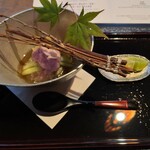 Japanese cuisine Kasuke - 先附　花競涼寿