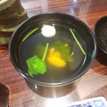 うなぎ 魚政 - 肝吸い