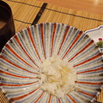 割烹さいお - 釜炊き新生姜じゃこ御飯