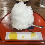 多華味屋 - かき氷(しぐれ) 500円