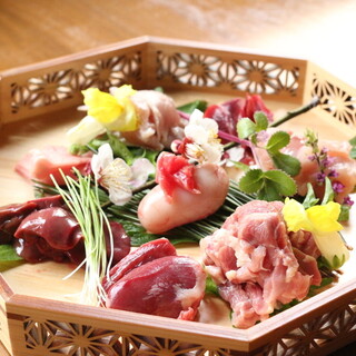 土佐ジローお刺身盛り合わせ