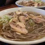 一寸亭 - 冷たい肉そば