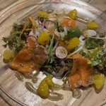 Cucina Sorriso - 鮮魚とフルーツのサラダ